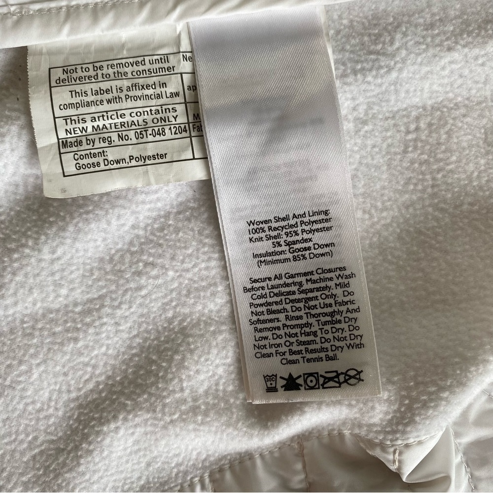 Eddie Bauer Storm Down 800 Silver Gray White Vest Sz XS Travel Snow Winter - Picture 13 of 16